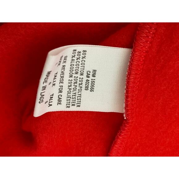 NEW ERA Los Angeles LA Clippers Crop Sweatshirt Size L - Picture 7 of 7